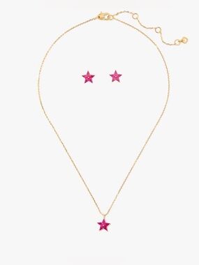 Kate Spade Cosmos Studs & Pendant Necklace Set